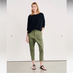 Nili Lotan Paris Pant in camo green
